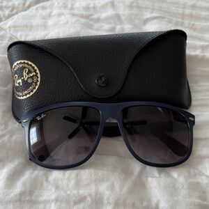 Ray-Ban Navy Sunglasses with Black Case